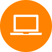 laptop_orange_circle